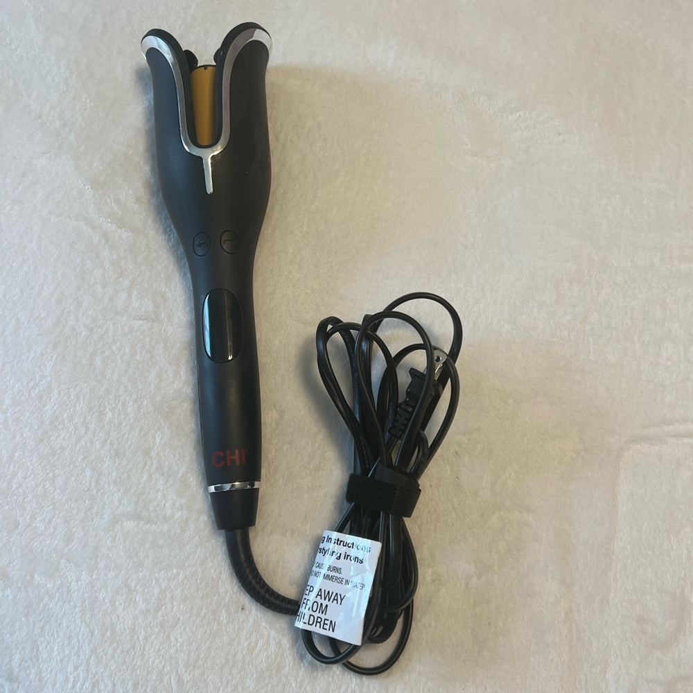 Chi Spin n Curl - Matte Black 1 in. Curling Wand